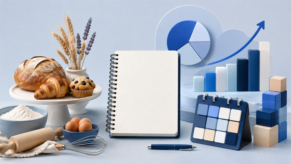 Editorial planning illustration for Bakery Business Plan and Financial Forecast