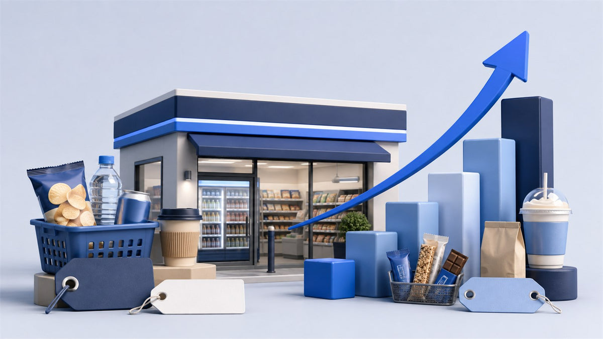 Editorial planning illustration for Convenience Store Pricing and Revenue Drivers