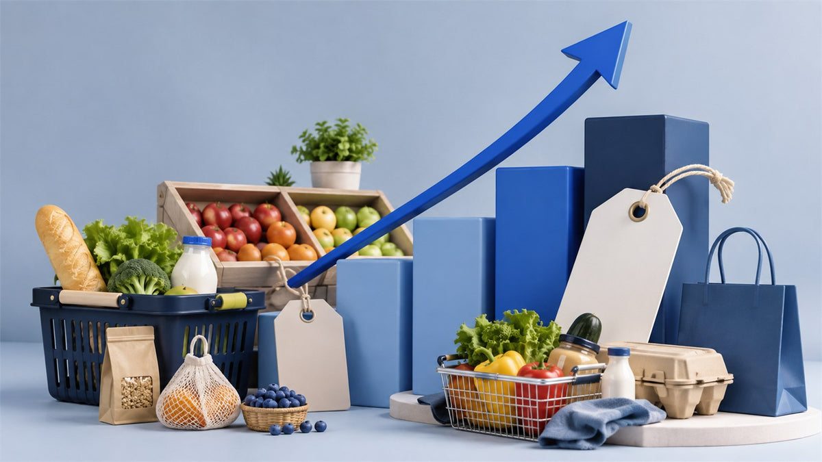 Editorial planning illustration for Grocery Store Pricing and Revenue Drivers