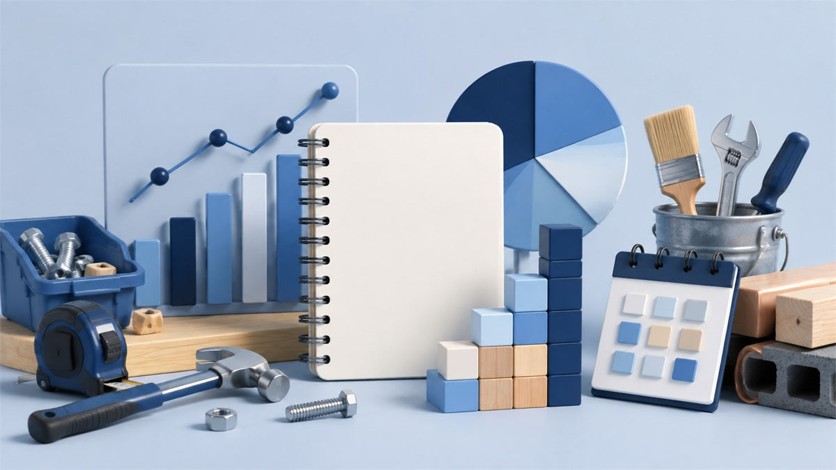 Editorial planning illustration for Hardware Store Business Plan and Financial Forecast
