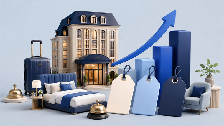 Editorial planning illustration for Hotel Pricing and Revenue Drivers