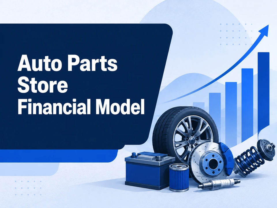 Auto Parts Store Financial Model cover