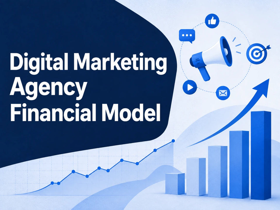 Digital Marketing Agency Financial Model cover