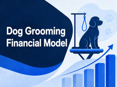 Dog Grooming Financial Model cover