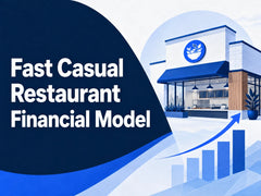 Fast Casual Restaurant Financial Model cover