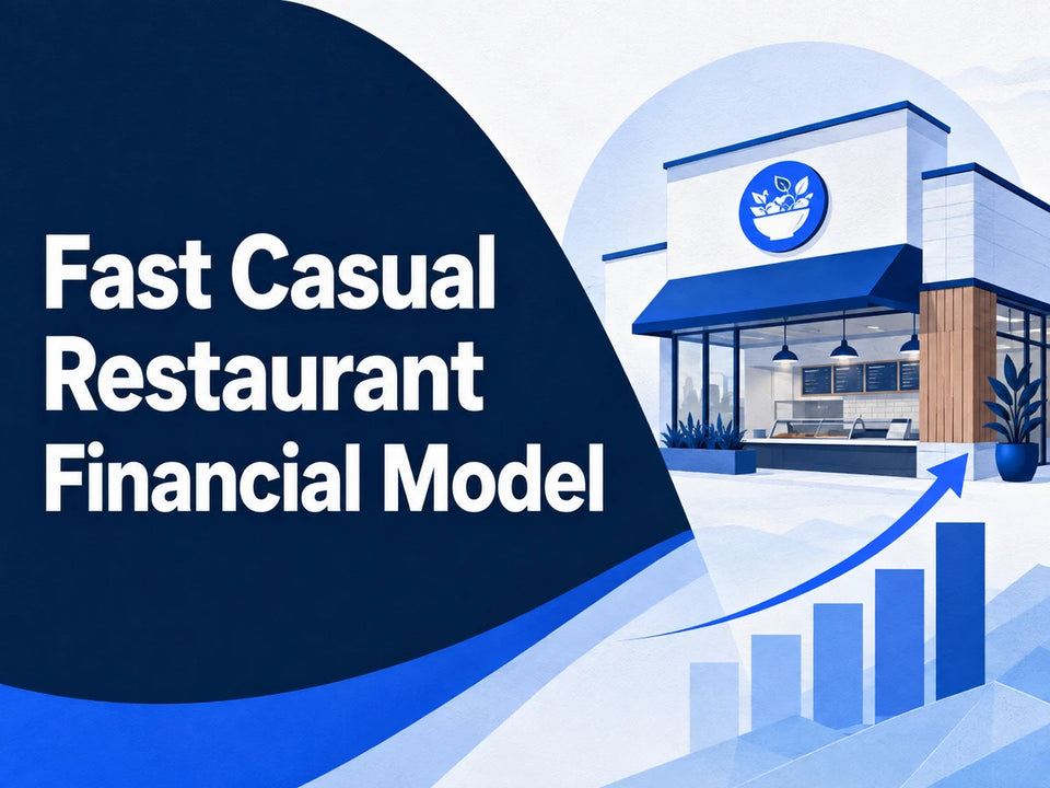 Fast Casual Restaurant Financial Model cover