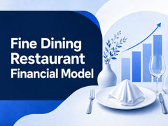 Fine Dining Restaurant Financial Model cover