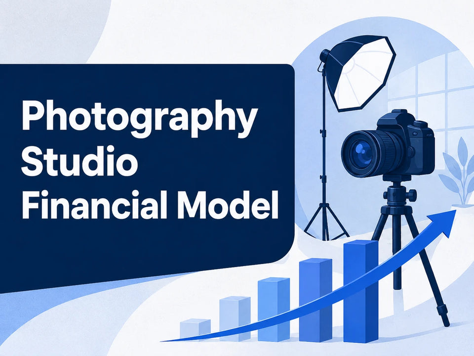 Photography Studio Financial Model cover