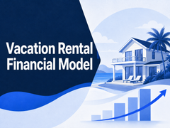 Vacation Rental Financial Model cover - landscape 4:3